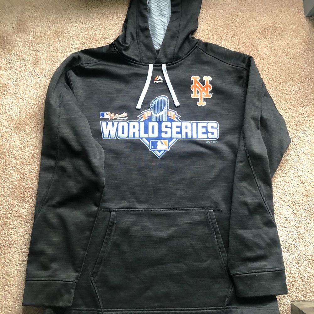 New York Mets 2015 World Series Hoodie Size L